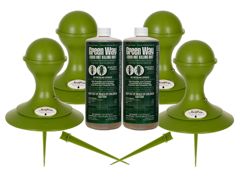 TERRO Outdoor Liquid Ant Bait Station Stakes (8-Pack) in the Pesticides  department at