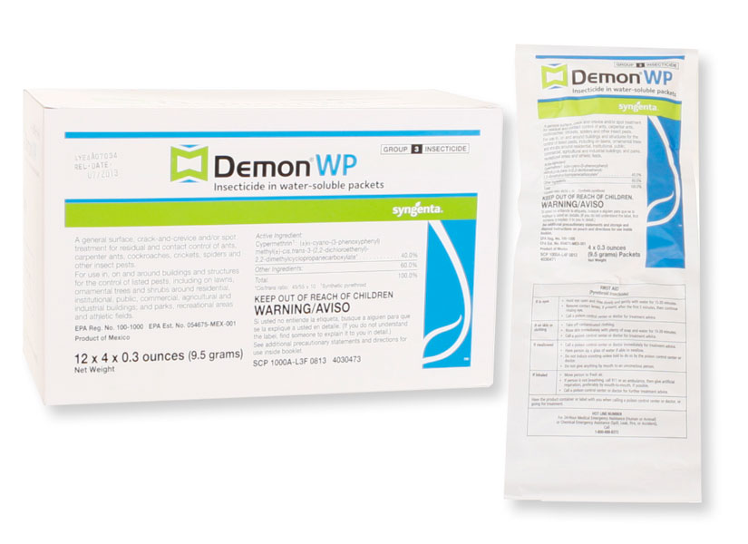 Demon WP 4 Water Soluble Sachets - Demon WP Quantity: : Single (1) 4 Pack - $12.95