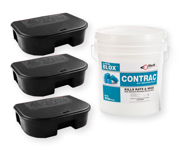 EZ Klean Station Kit with Contrac - Quantity: : 3 Stations and 18 lb Contrac Blox - $159.97