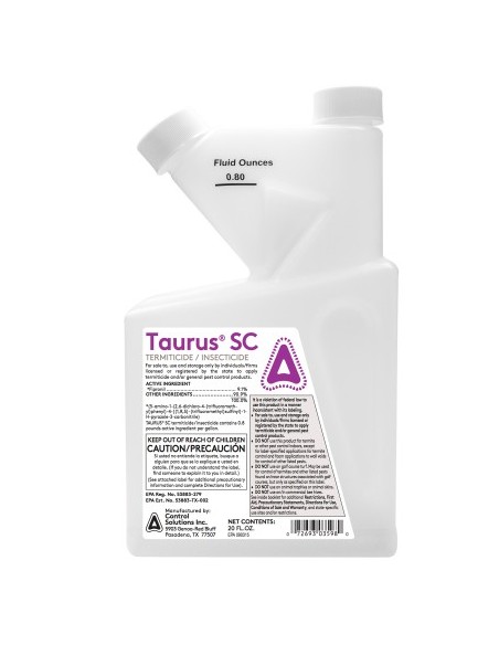 Taurus SC Termiticide 20 oz – Professional Non-Repellent Insecticide & Termite Control