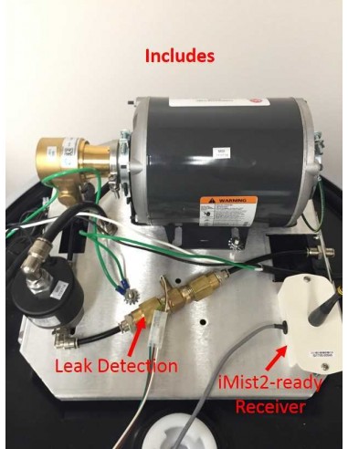 Mistaway 55 gal Drum Unit WITH Agitation & Leak Detection