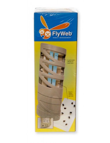 FlyWeb UV Fly/Insect Trap Kit - Indoor Residential & Commercial Areas