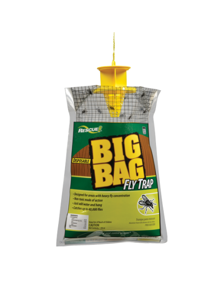 RESCUE Big Bag Fly Trap - 2 PK