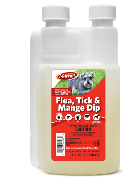 Flea Tick and Mange Dip