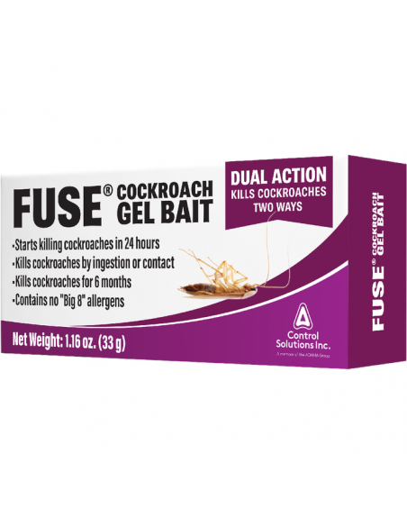FUSE Cockroach Gel Bait – Dual-Action Roach Killer | Fast & Effective