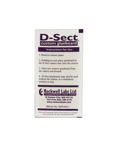 D-Sect Custom Glue Board For D-Sect IPM Monitoring Station
