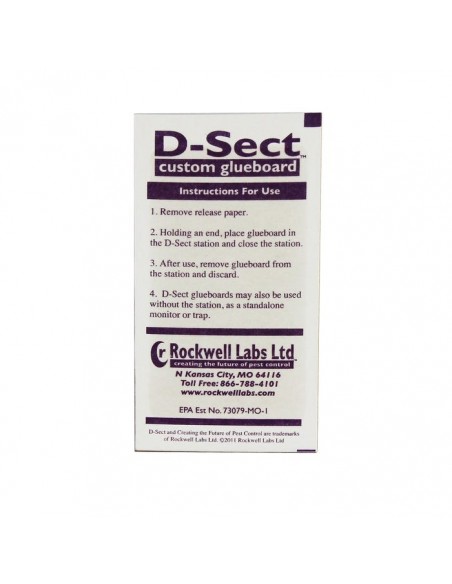 D-Sect Custom Glue Board For D-Sect IPM Monitoring Station