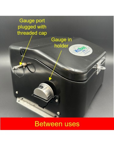 MistAway Removable Pressure Gauge Upgrade Kit