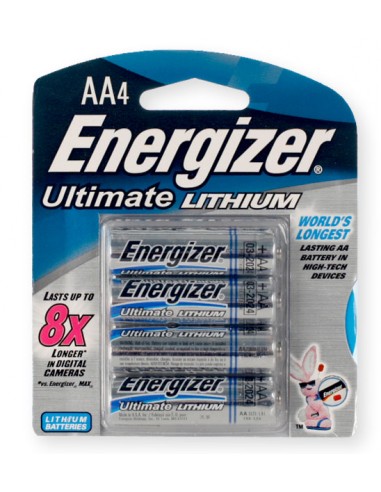 Energizer Lithium Batteries 4 AA