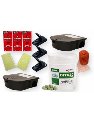 Roof Norway Rat House Mouse Control Kit