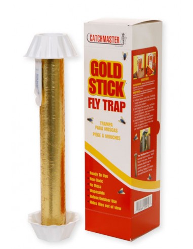 Catchmaster Gold Stick 962 Large Glue Fly Trap Fly Pheromone Attractant