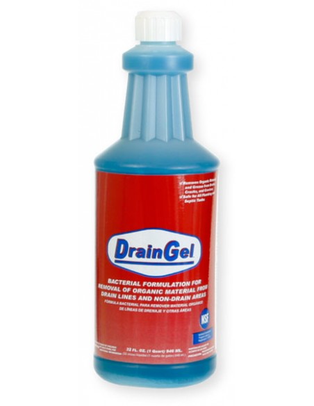 DrainGel - Professional Strength Bacterial Drain Treatment